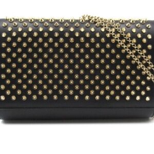 LOUBOUTIN PALOMA SPIKED CLUTCH